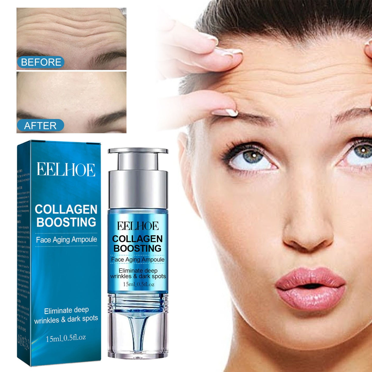 Anti-Aging Collagen Ampoule Nourishing And Firming Skin Fading Wrinkle