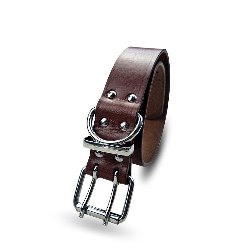 Pet products leather collar