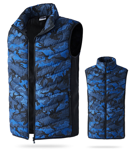 Loc limb men's camouflage heated USB Sleeveless Vest