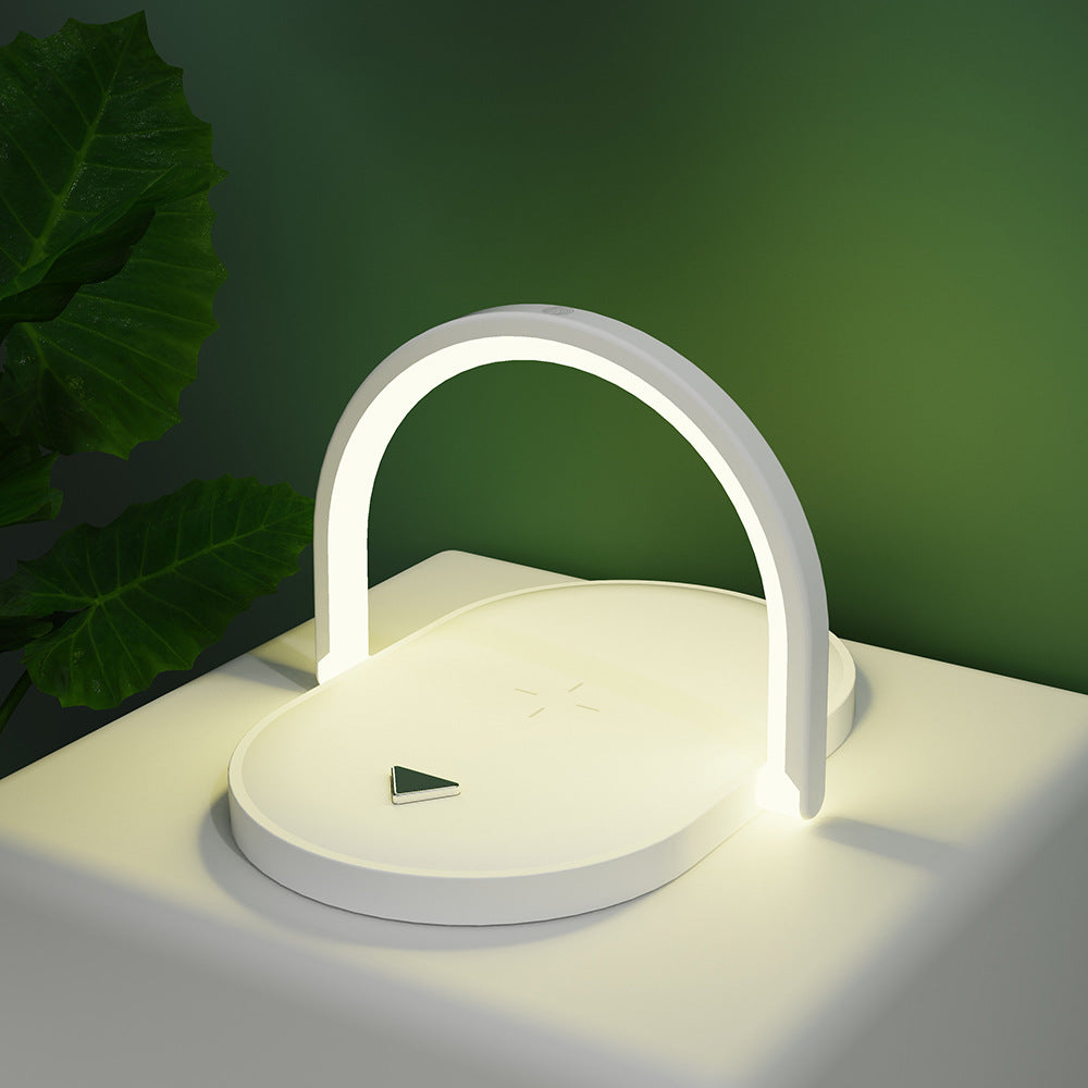 Foldable Night Light With Wireless Charging Station 15W Fast Charging