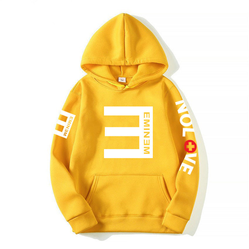 Eminem no love hoodie for men