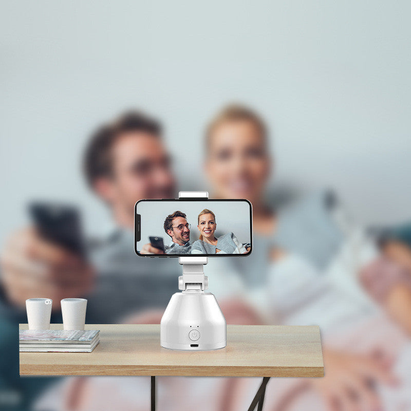 360-Degree Object Tracking Bracket Smart Phone Live Broadcast PTZ Face Recognition