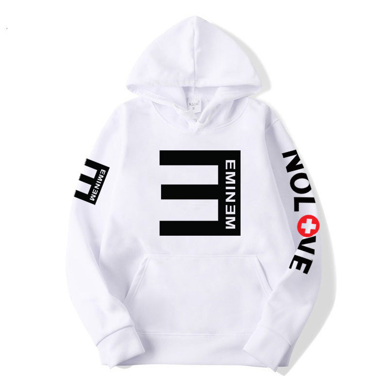 Eminem no love hoodie for men