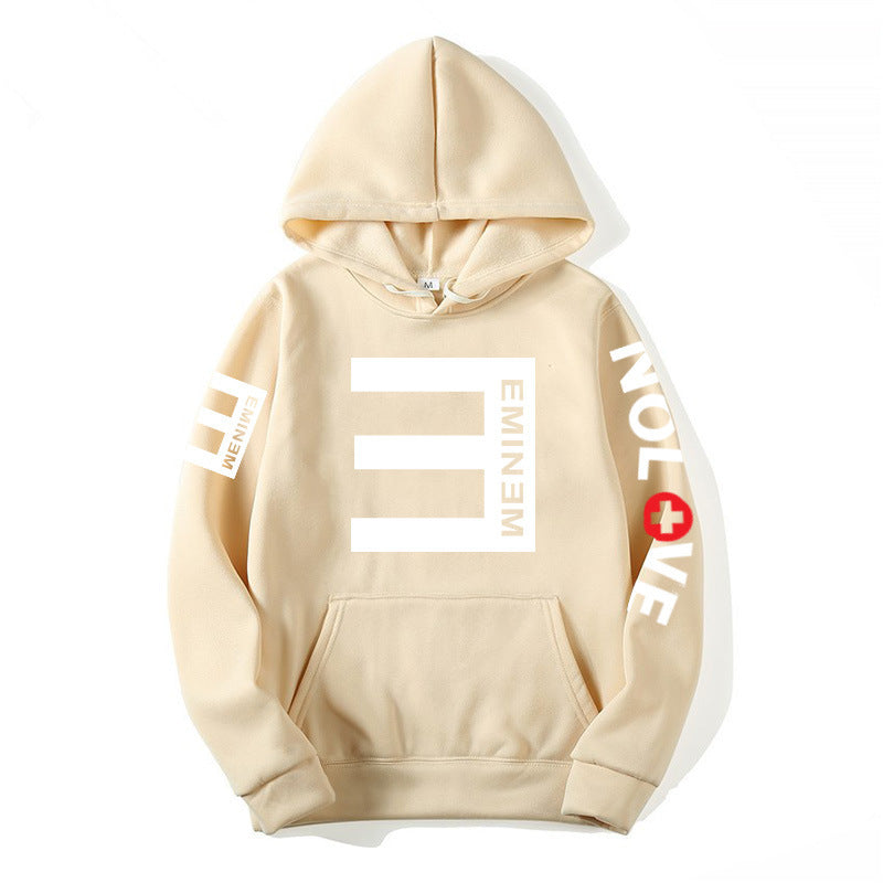 Eminem no love hoodie for men