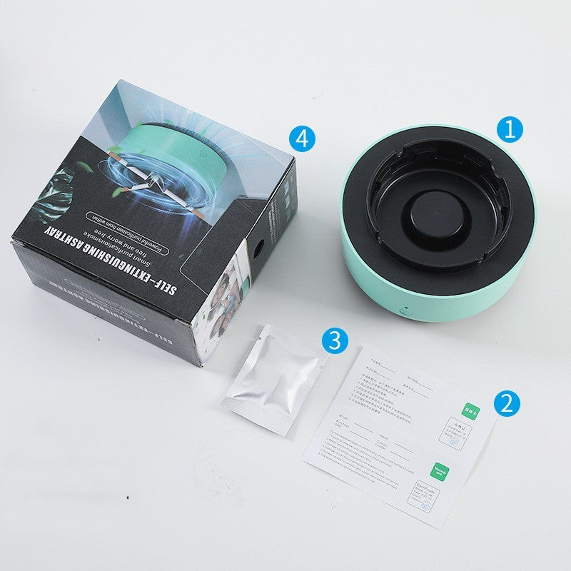 Smoke Removal Air Purification Ashtray with Anion Purification! 🚭🌬️ Keep your car fresh and clean with this practical automatic purifier ashtray. Perfect for on-the-go use!