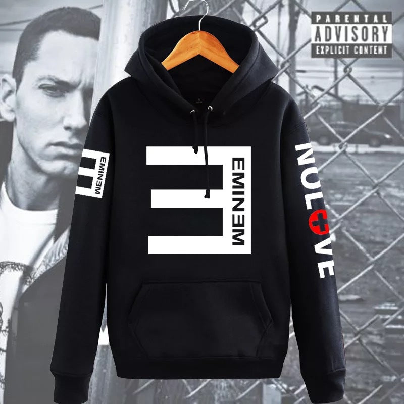 Eminem no love hoodie for men