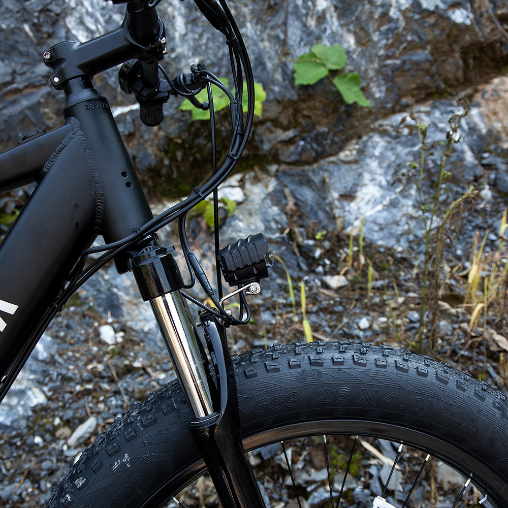 “26’’ Fat Tire Electric Mountain Bike, 1000W Motor, UL Certified