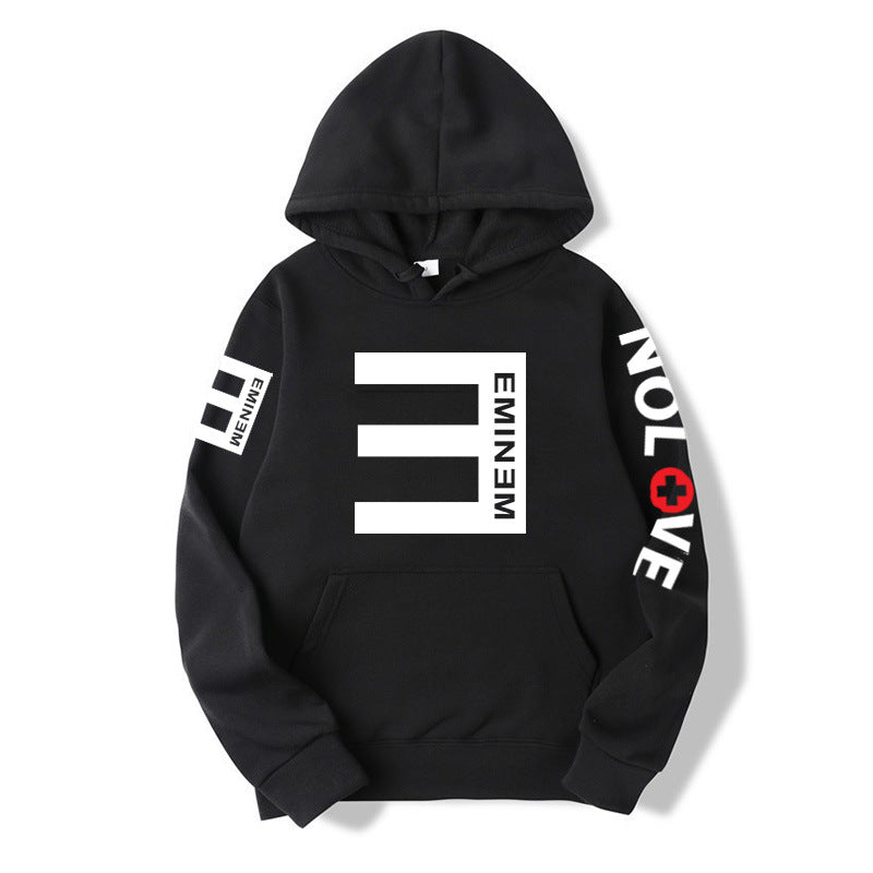 Eminem no love hoodie for men