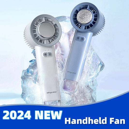 2024 Summer Mini Portable Ice Cold Fan Generation Brushless Motor Wind High Speed Duct Fans