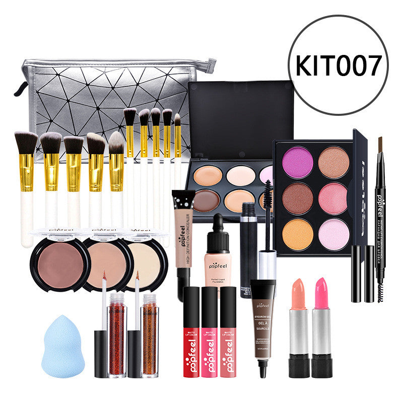 Makeup Set For Beginners Combination Of Concealer Eyeliner Eyebrow & Pencil.