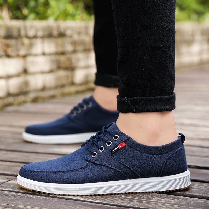 Men Casual Summer Canvas Breathable Shoes