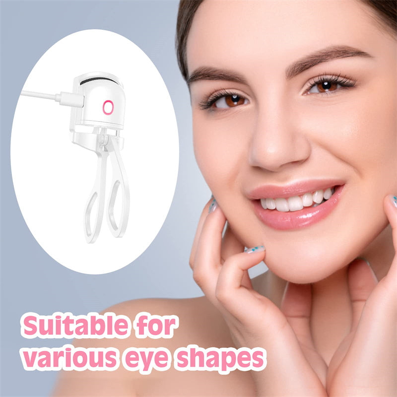 Rechargeable USB charging Heated Eyelash Curler