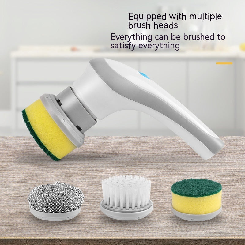 Electric Cleaning Spinning Scrubber Handheld Electric Cordless Cleaning Brush