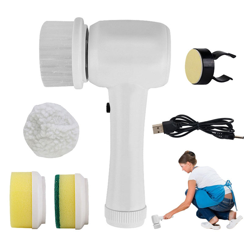 Electric Cleaning Spinning Scrubber Handheld Electric Cordless Cleaning Brush