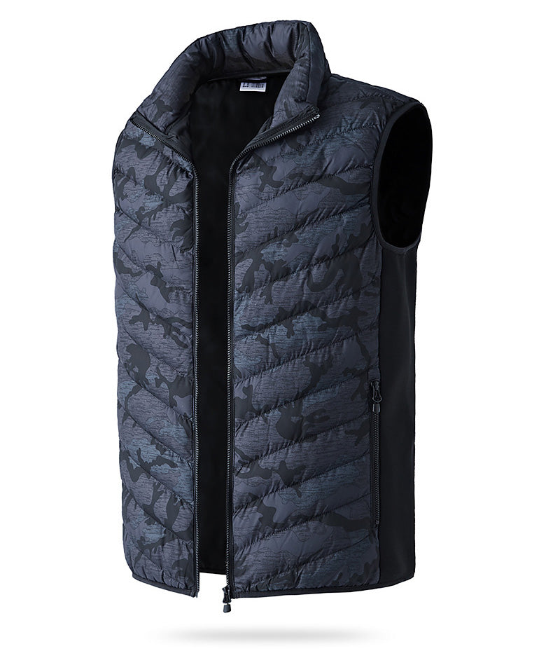 Loc limb men's camouflage heated USB Sleeveless Vest