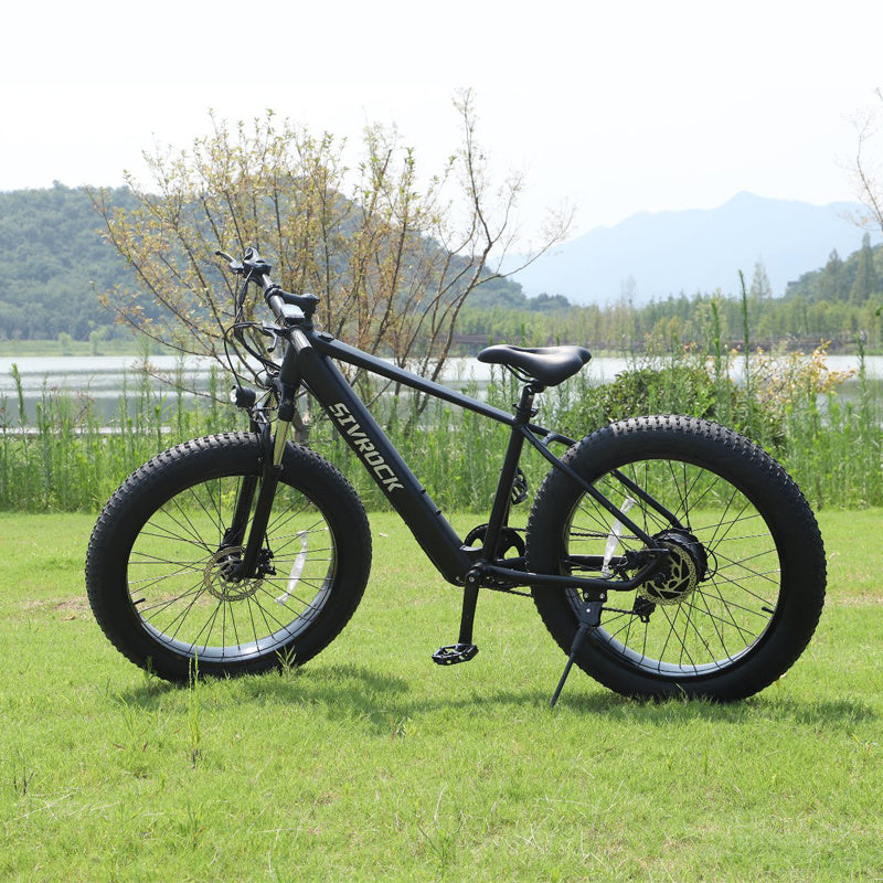 “26’’ Fat Tire Electric Mountain Bike, 1000W Motor, UL Certified