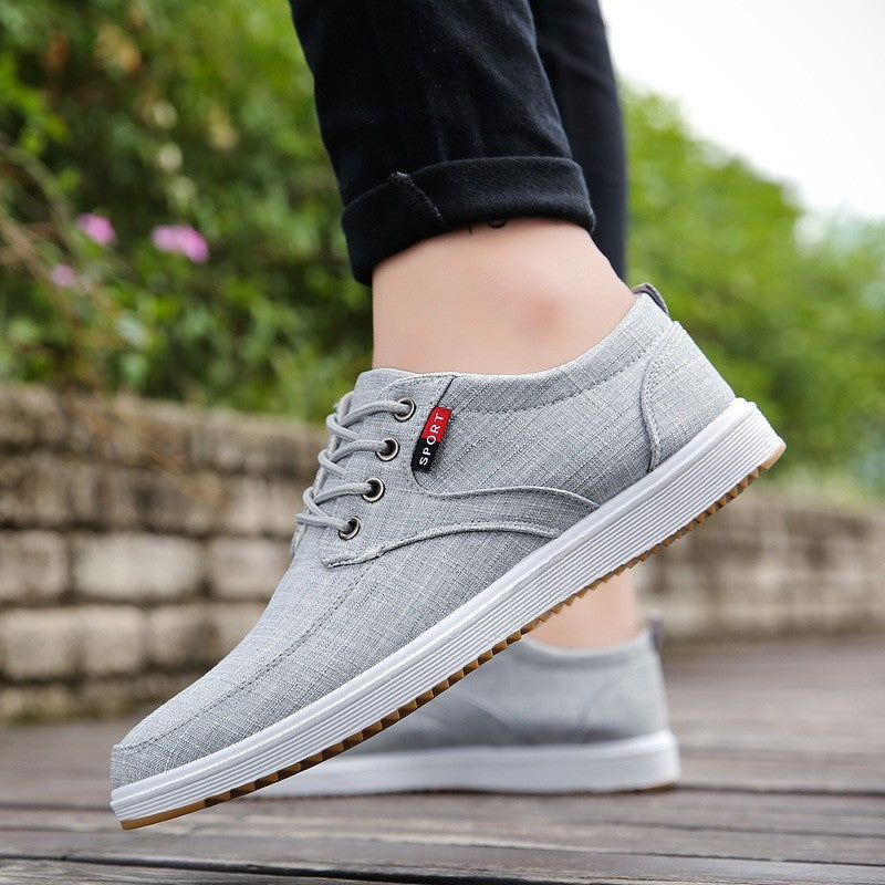 Men Casual Summer Canvas Breathable Shoes