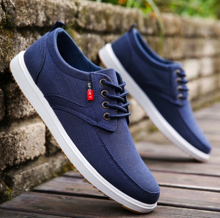 Men Casual Summer Canvas Breathable Shoes