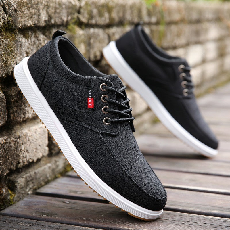 Men Casual Summer Canvas Breathable Shoes