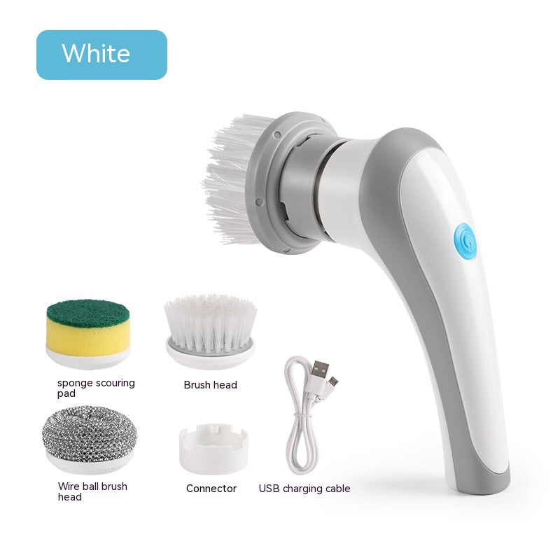 Electric Cleaning Spinning Scrubber Handheld Electric Cordless Cleaning Brush