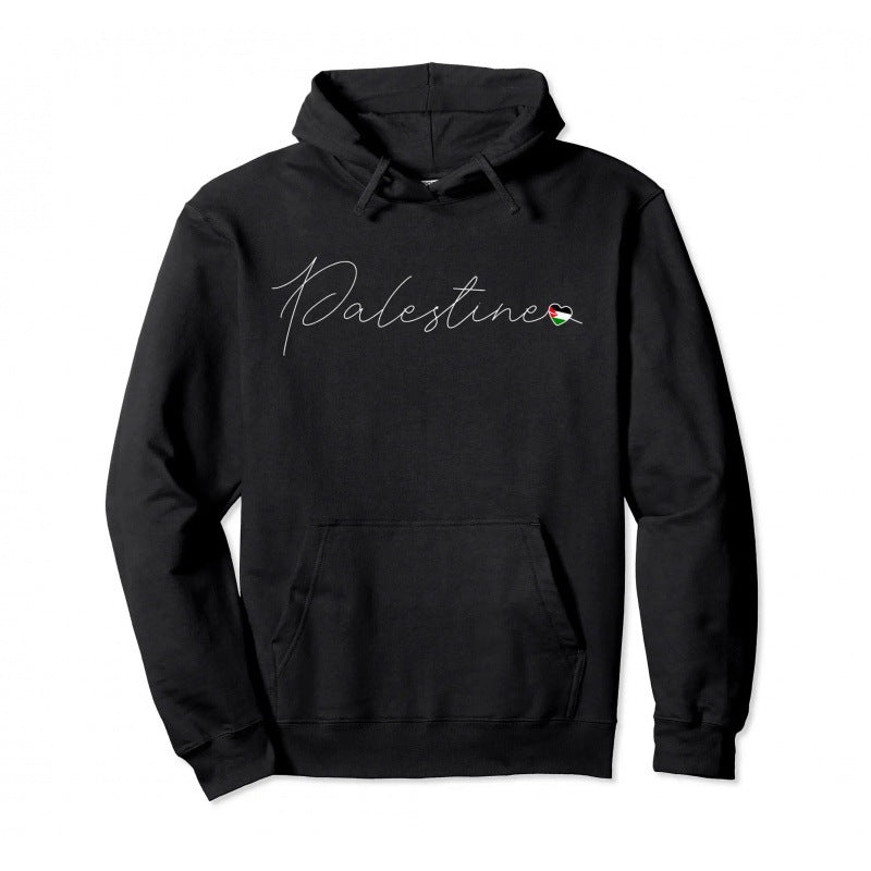 Cotton Palestine Pullover Warm Hoodie