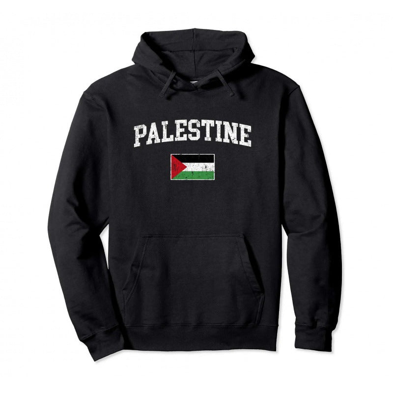 Cotton Palestine Pullover Warm Hoodie