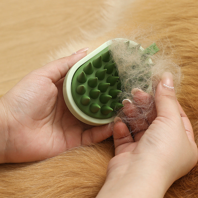 Soft Silicone Pets Hair Remover Comb Hair Shampoo Massager, Brush For Dogs/Cats.