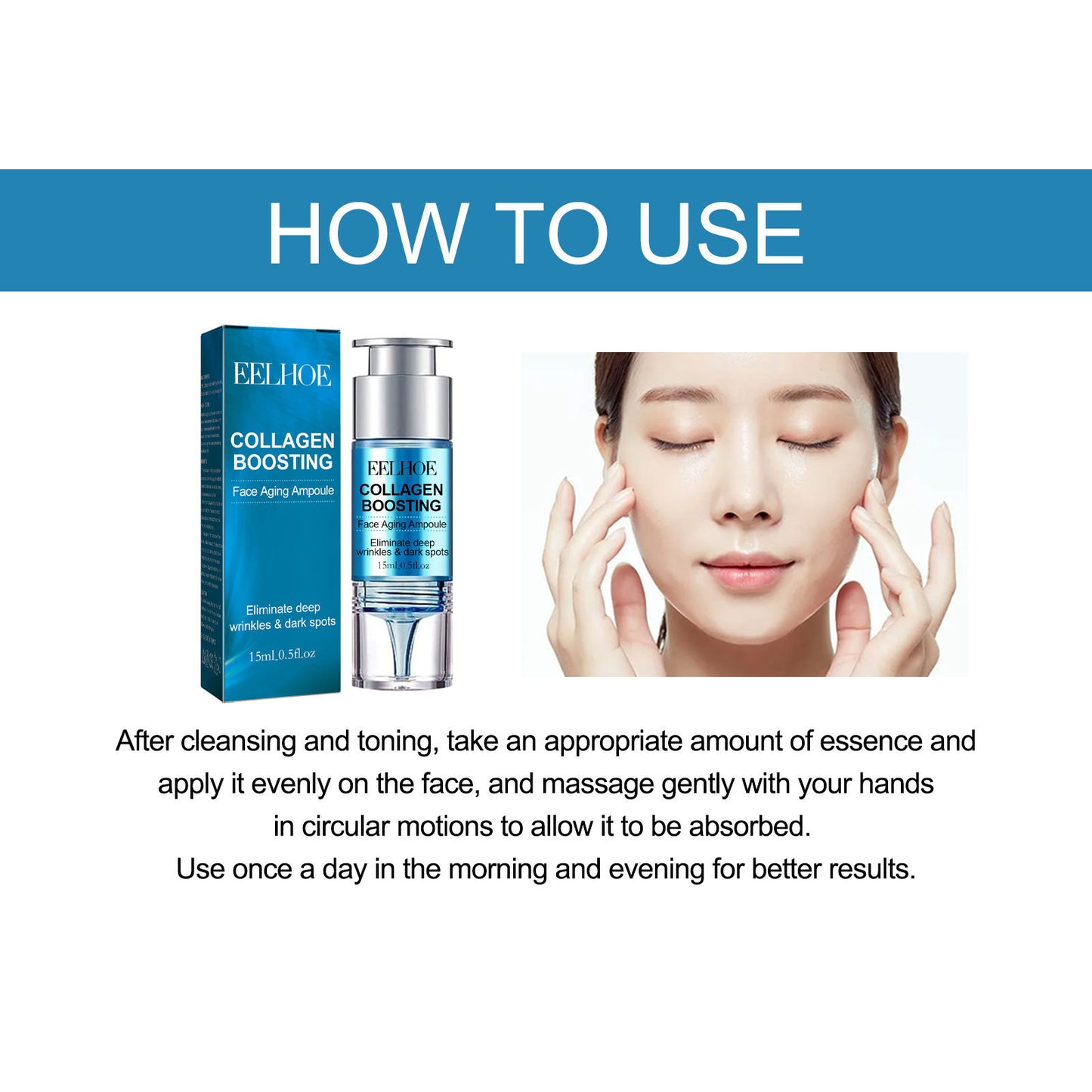 Anti-Aging Collagen Ampoule Nourishing And Firming Skin Fading Wrinkle