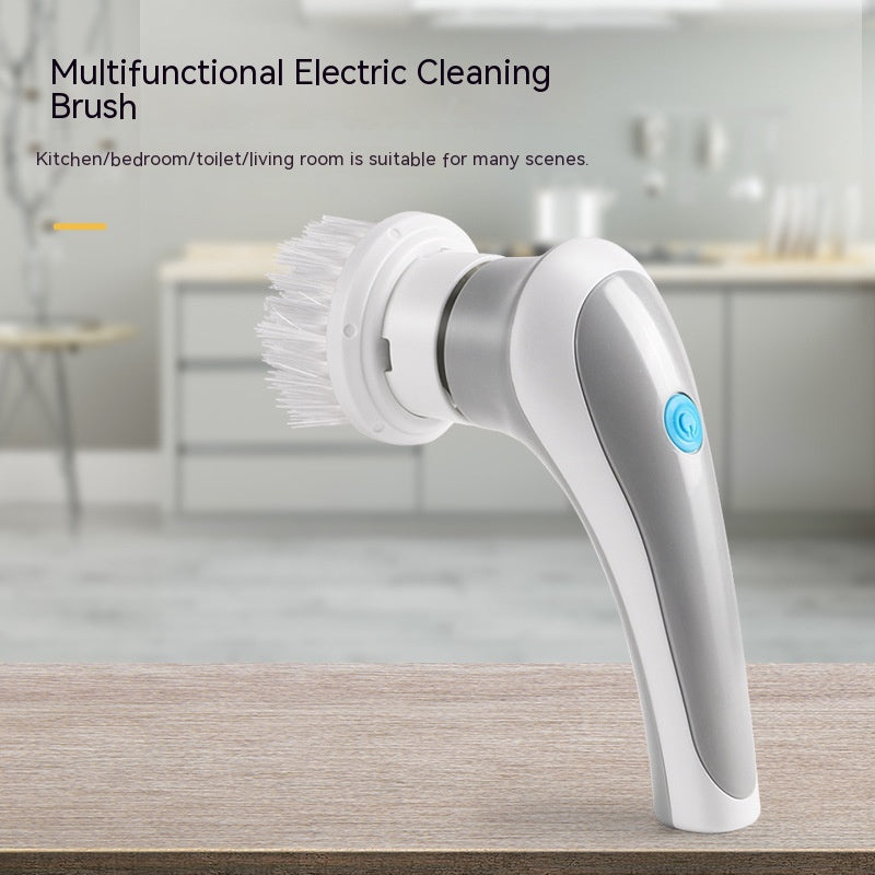 Electric Cleaning Spinning Scrubber Handheld Electric Cordless Cleaning Brush